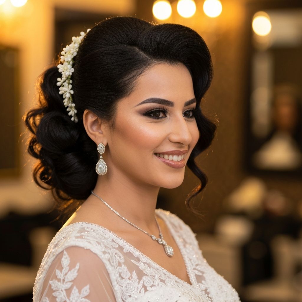 Coiffure mariage traditionnelle